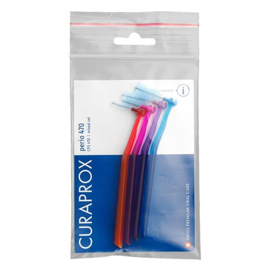 Brosses à dents interdentaires Curaprox CPS 470 Perio Mix