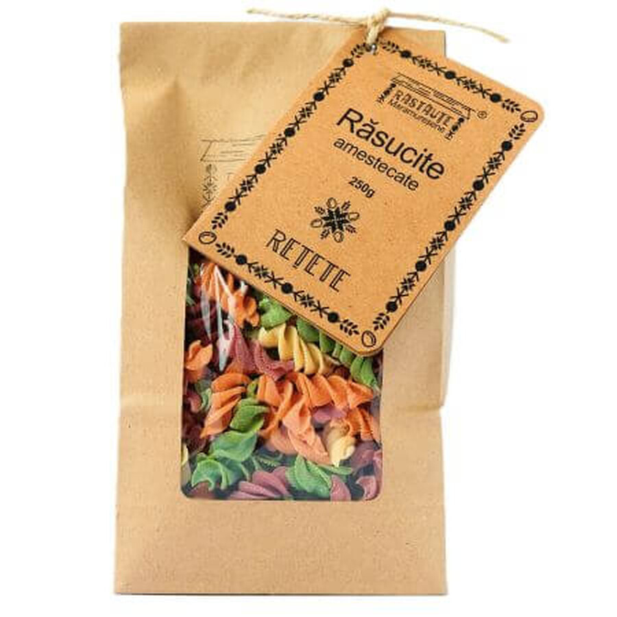 Paste rasucite amestecate, 250 g, Rastaute Maramuresene