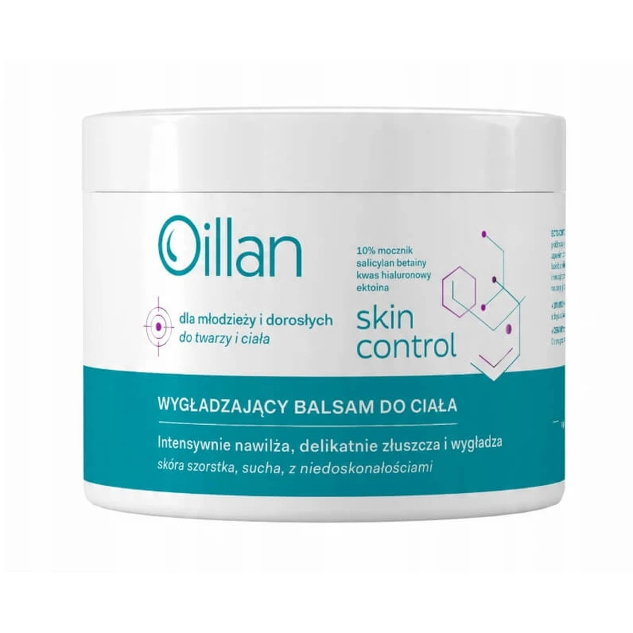 Oillan Skin Control Glättende, feuchtigkeitsspendende Körper- und Gesichtslotion mit 10% Urea, 500 ml