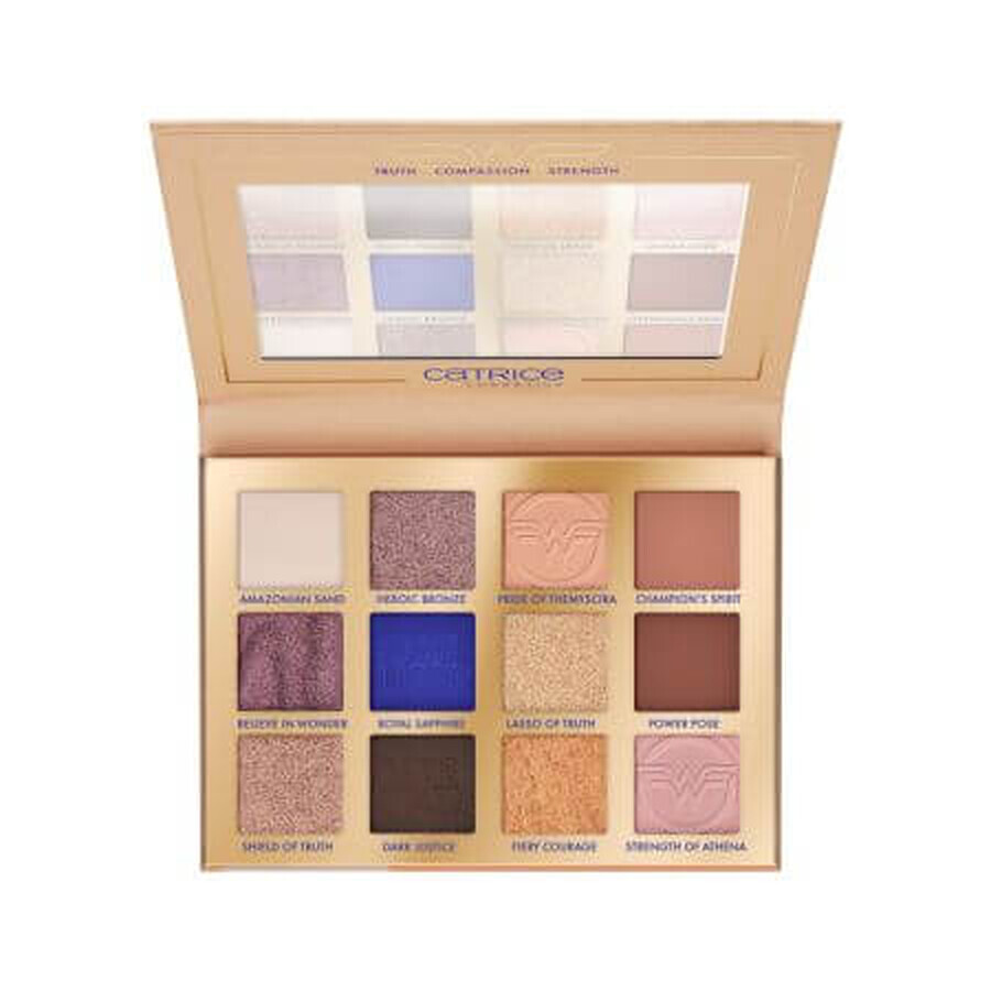 Paleta de farduri pentru pleoape 010 Story Wonder Woman, 15.5 g, Catrice