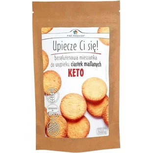 Mezcla para bizcocho de mantequilla sin gluten KETO 365g FIVE CHANGES