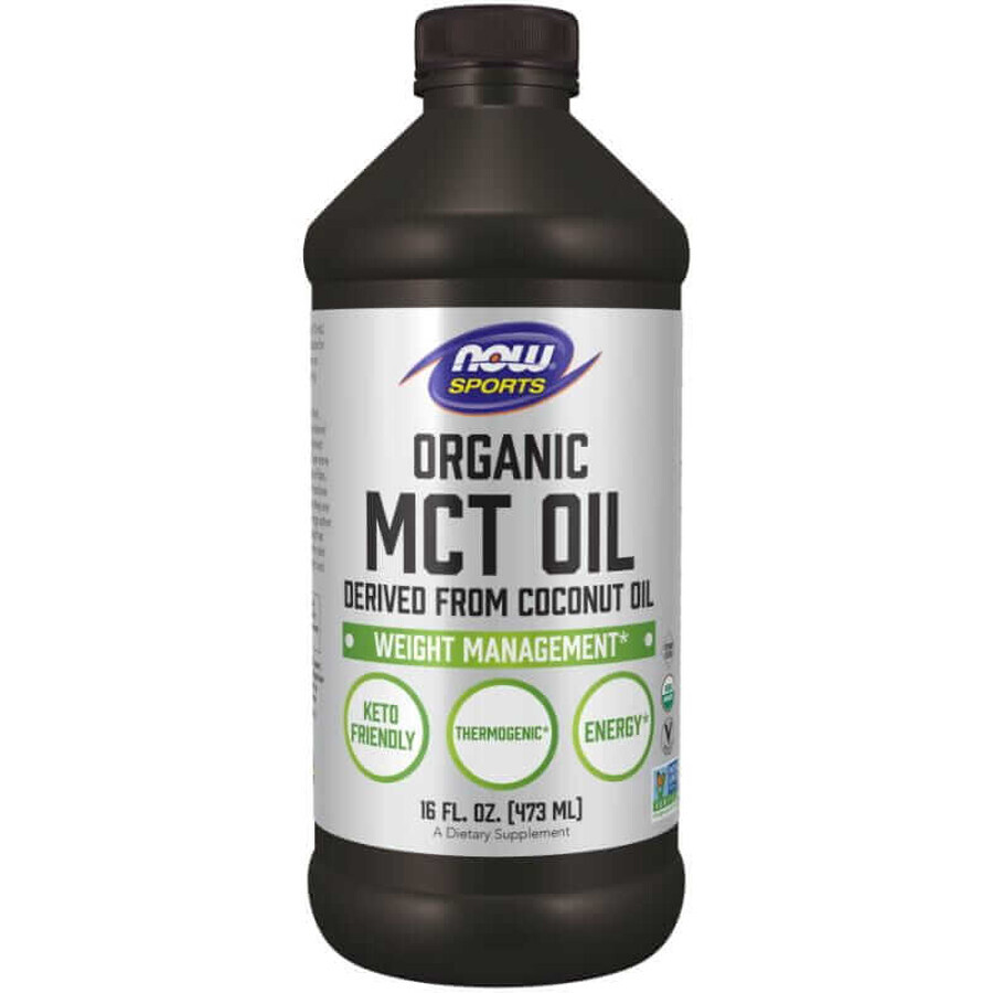Unparfümiertes MCT-Öl (473 ml) NOW Foods