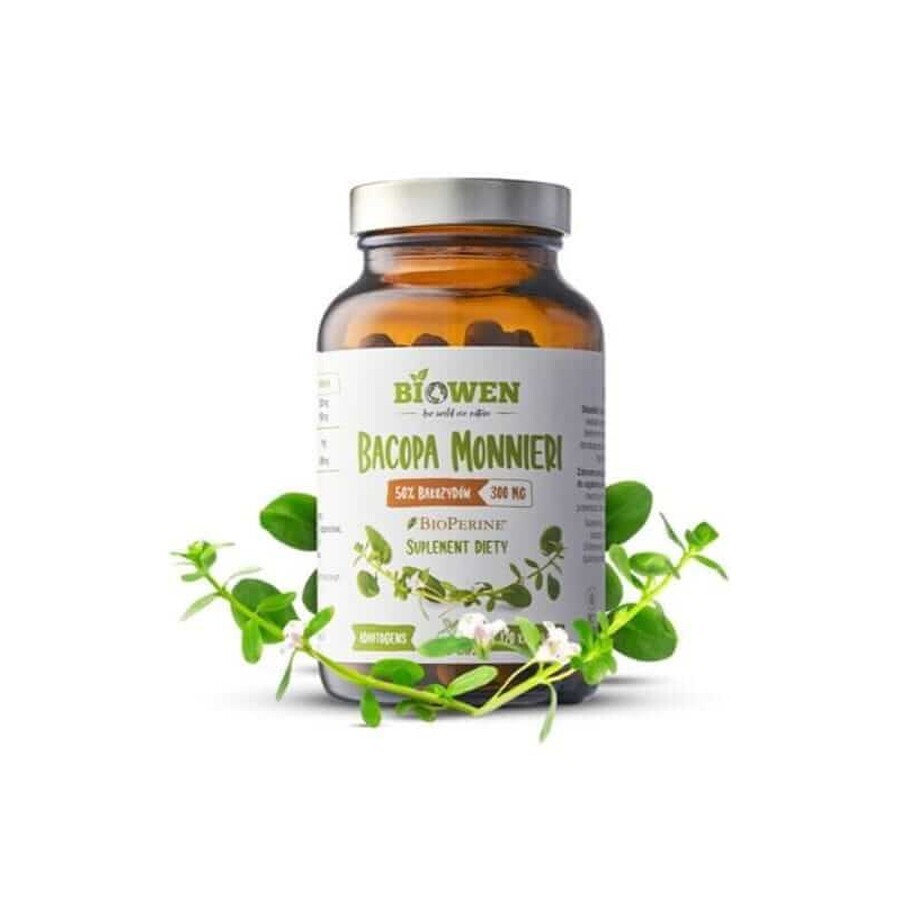 Bacopa Monnieri - Brahmi - 120 capsules Biowen