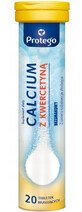 Protego Calcium With Quercetin, 20 effervescent tablets