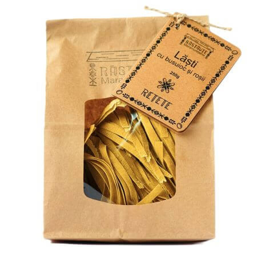Lasti con pomodori e basilico, 250 g, Rastaute Maramuresene
