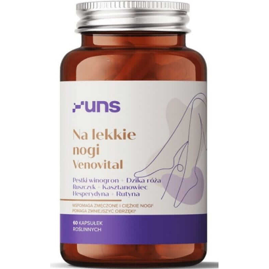 Pentru picioare ușoare Venovital 60 capsule UNS