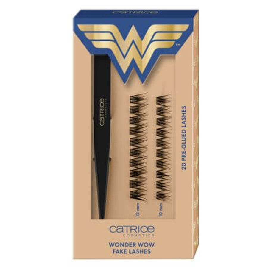 Wonder Woman falsche Wimpern Set, 20 Stück, Catrice