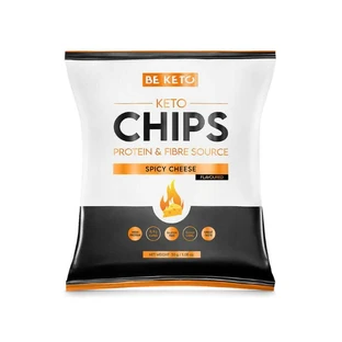 Keto Chips - Pikanter Käse 30g BeKeto
