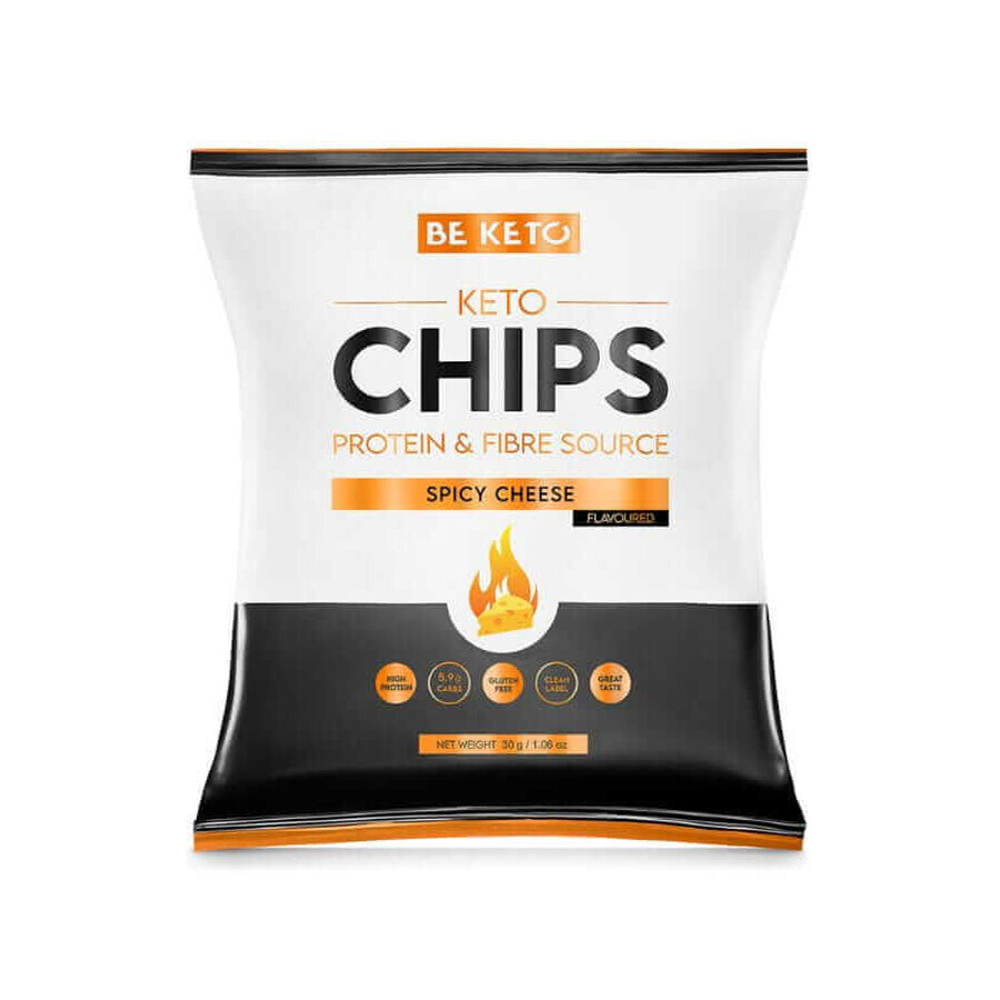 Keto Chips - Spicy Cheese 30g BeKeto