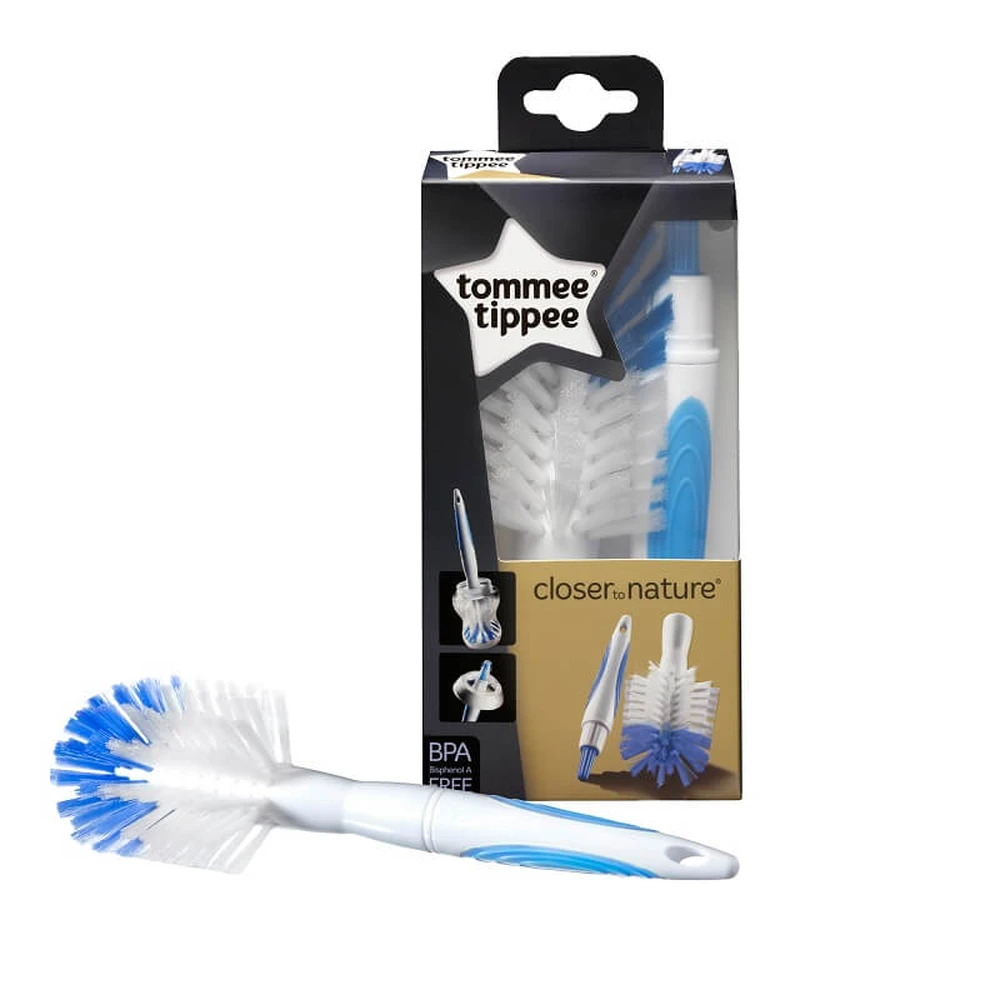 Bottle and teat brush, blue, Tommee Tippee