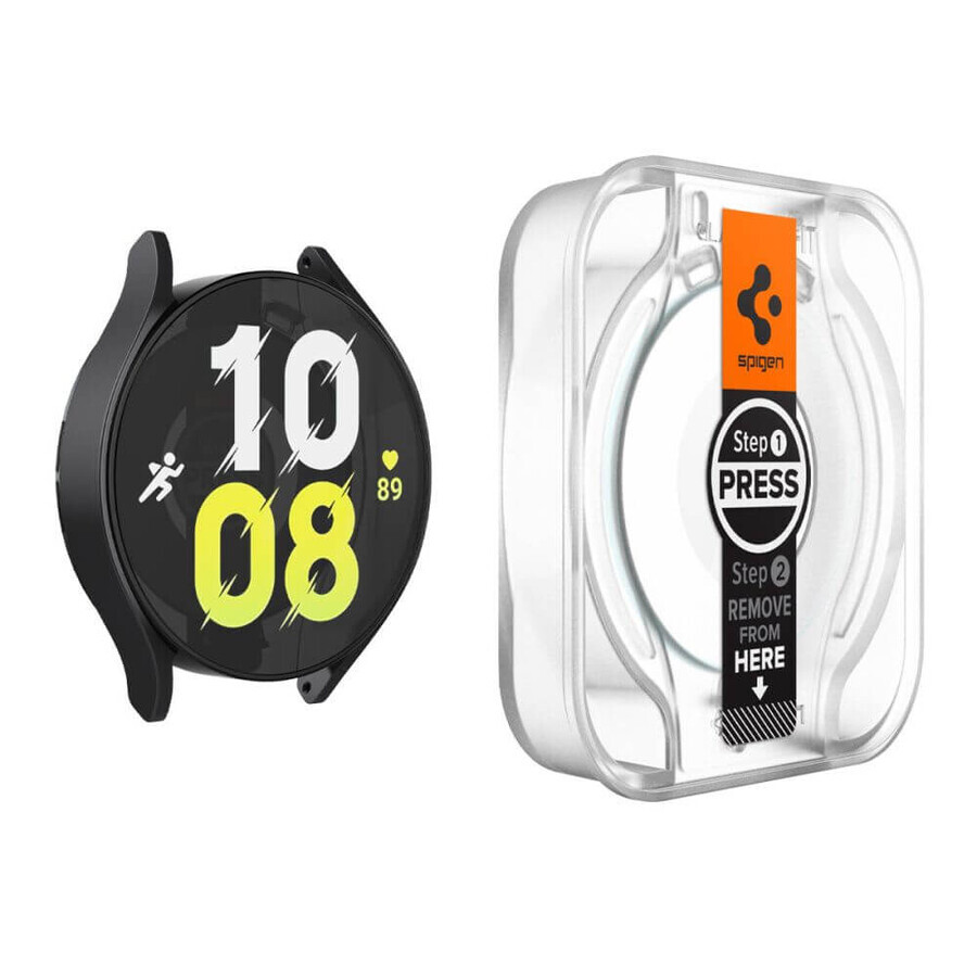 Spigen Glas.tR EZ Fit vetro temperato per Samsung Galaxy Watch 6 (44 mm) - 2 pz.