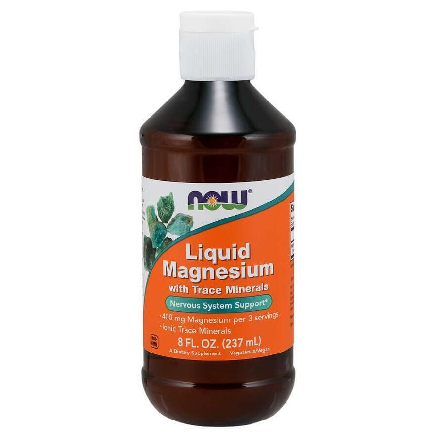 NOW Foods Magnesium (Ionized Micronutrient Concentrate) 237 ml