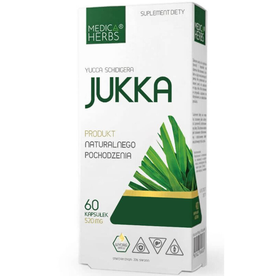 Yucca 520 mg - 60 gélules Medica Herbs