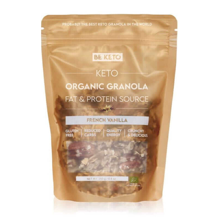 BIO Keto Granola - Franse Vanille 250g BeKeto