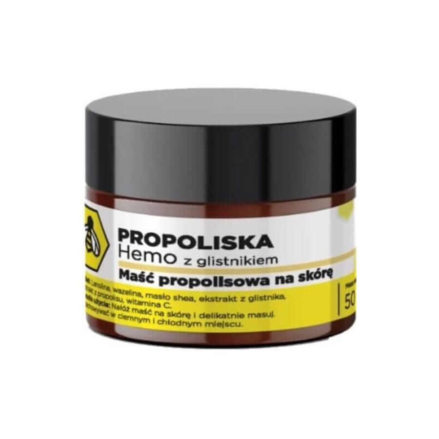 Hemo propolis unguent cu bitterroot antipruritic 50 g CBD Efect