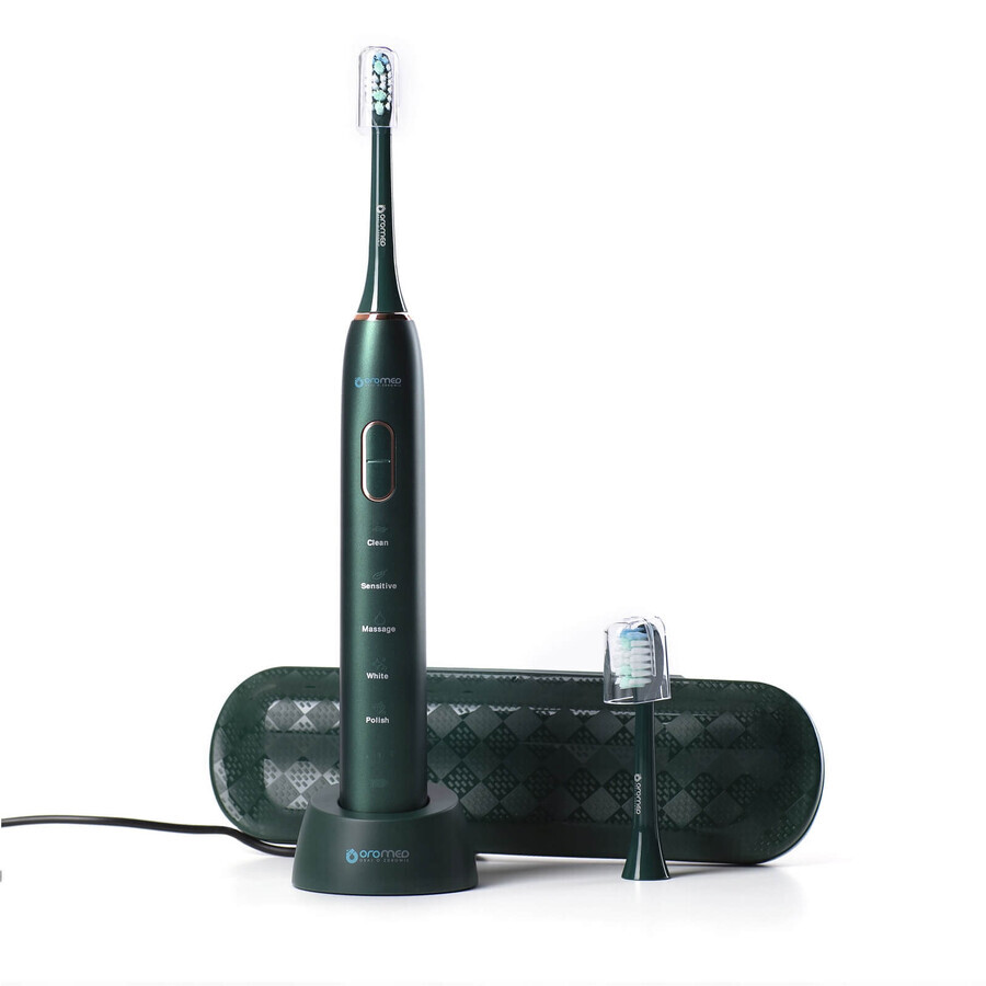 Oromed ORO-BRUSH spazzolino elettrico sonico verde