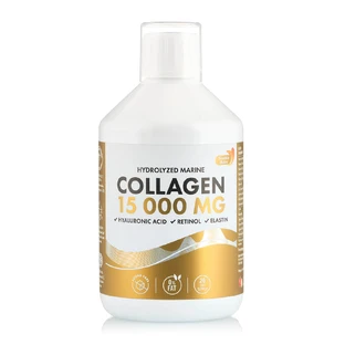 Colágeno Hidrolizado Líquido Tipo 1 y 3 15 000 Mg + Ácido Hialurónico 50 mg + Retinol 800 mcg, 500 ml, Swedish Nutra