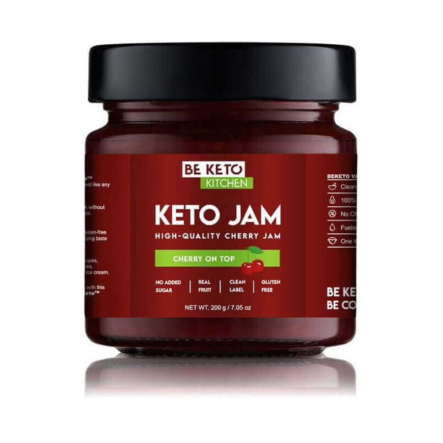 Keto Top Kersenjam 200g BeKeto