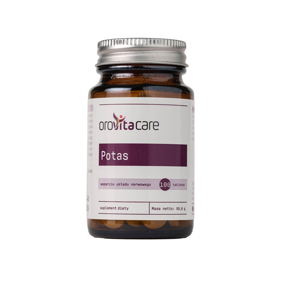 Orovitacare Kalium, 100 Tabletten
