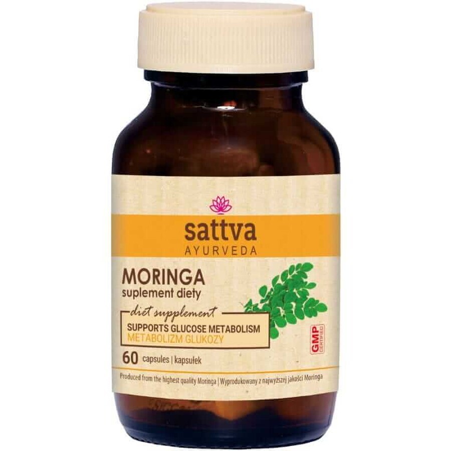 Moringa 60 capsules Sattva Ayurveda