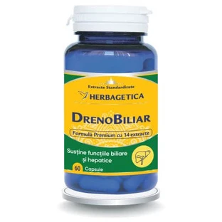 Drenobiliar, 60 cápsulas, Herbagetica