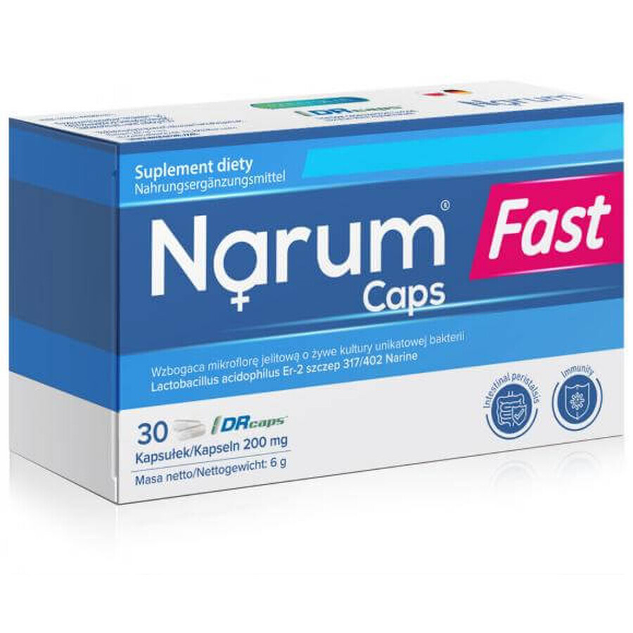 Narum Fast Caps 200 mg |30 cápsulas