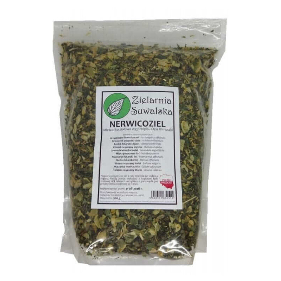 Kruiden Nerwicoziel 500g kruidenmengsel volgens het recept van Pater Klimuszko Zielarnia Suwalska