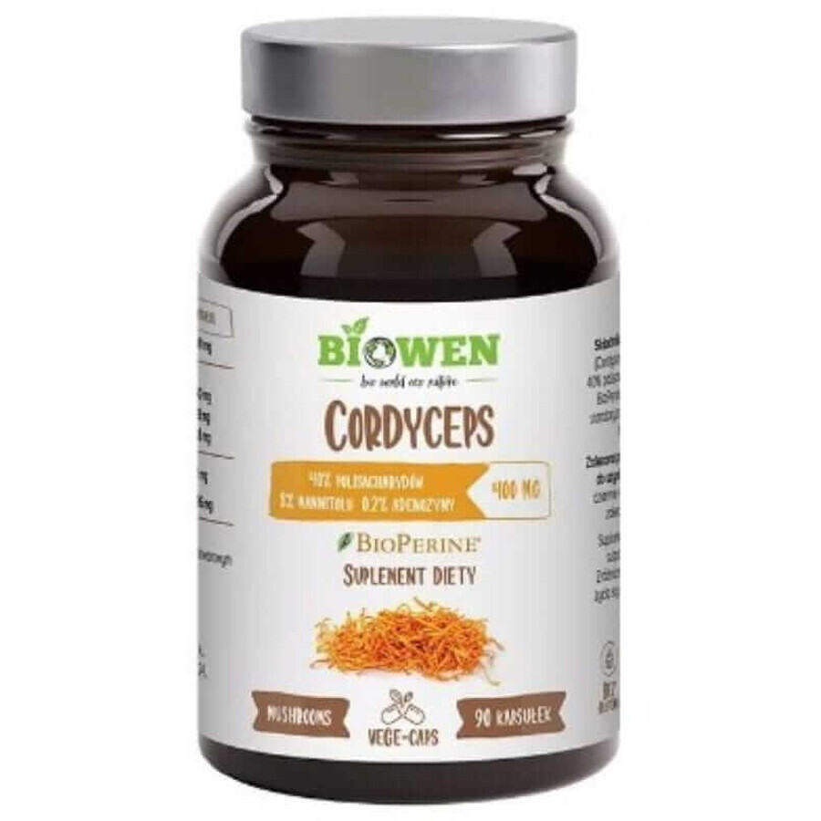 Cordyceps 400mg 90 capsules Biowen