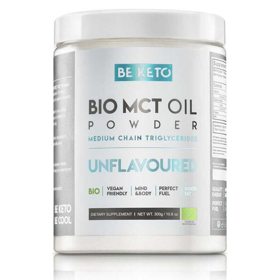 BIO MCT Olie Poeder - Smaakloos 300g BeKeto