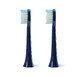 Oromed ORO-SONIC X PRO navy blue sonic toothbrush tips, 2 pieces.