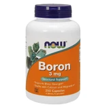 NOW Foods Boro 3 mg - 250 cápsulas