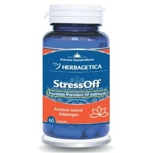 StressOff, 60 capsules, Herbagetica