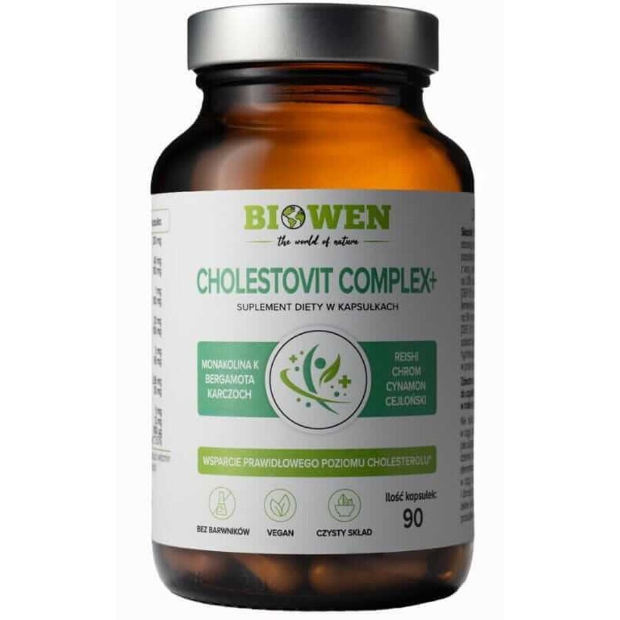 Cholestovit Complex+ 90 cápsulas Biowen