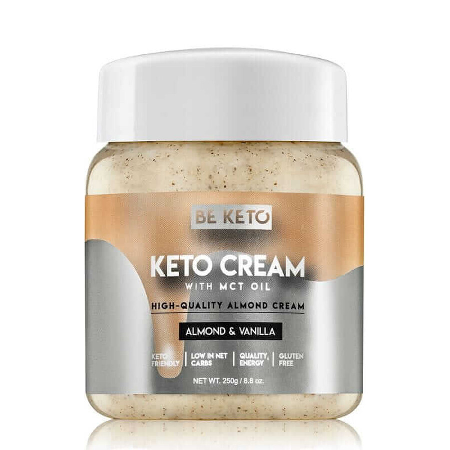 Keto Amandel & Vanille Crème 250g BeKeto