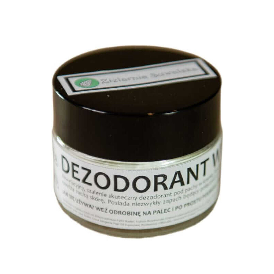 Bergamotă - Rozmarin - Ghimbir Deodorant cremă 45g Suwalska Zielarnia Suwalska