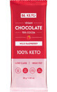 Chocolat v&#233;g&#233;talien Keto avec huile MCT - Framboise sauvage 80g BeKeto