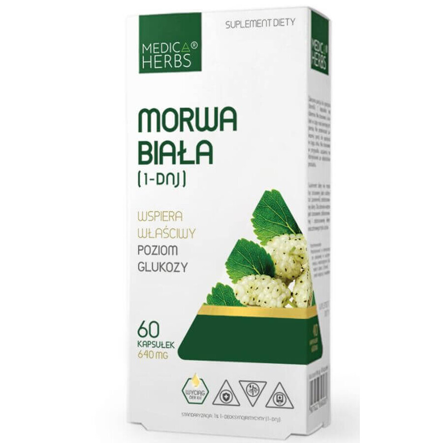 Mure 640 mg 60 capsule (1% 1-DNJ) MEDICA HERBS