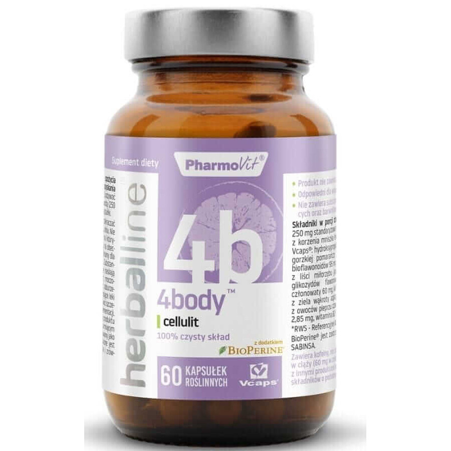 Pharmovit Herballine 4body cellulitis 60 capsules