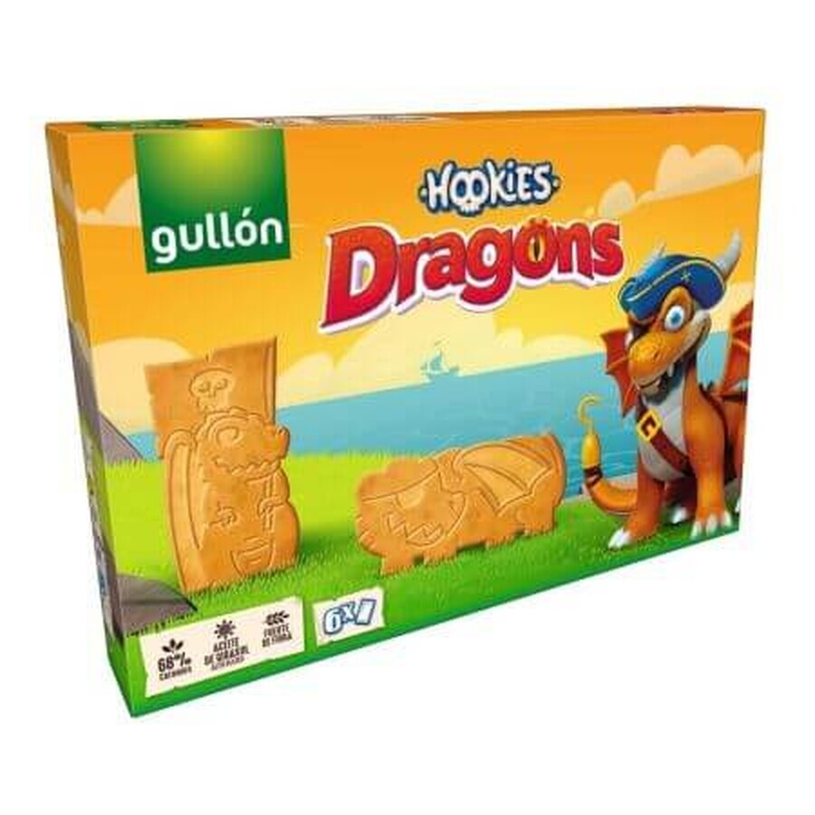Hookies Dragons cereal biscuits, 247 g, Gullon