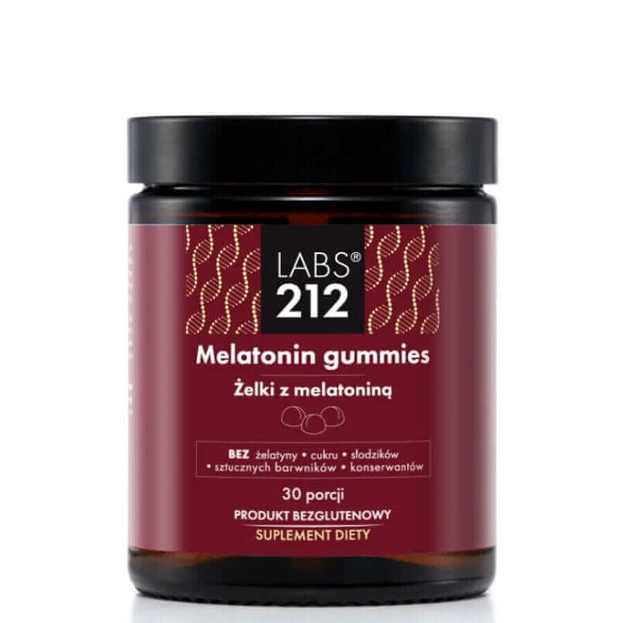 Labs212 Melatonin gummies (jeleuri cu melatonină) 30 buc.