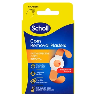 Patchs pour le retrait de l'attelle, 4 pièces, Scholl