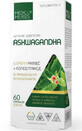 Ashwagandha 500mg, 60 capsules by Medica Herbs