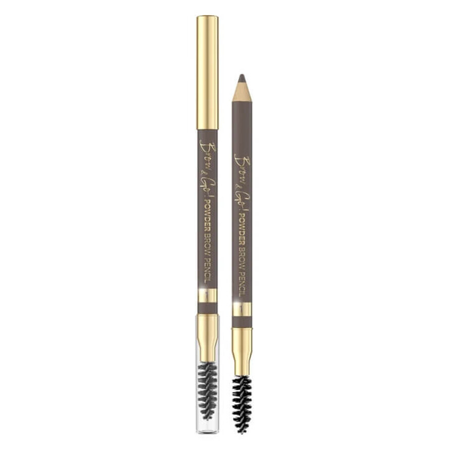 Eveline Cosmetics Brow amp; go! Matita per sopracciglia in polvere 03