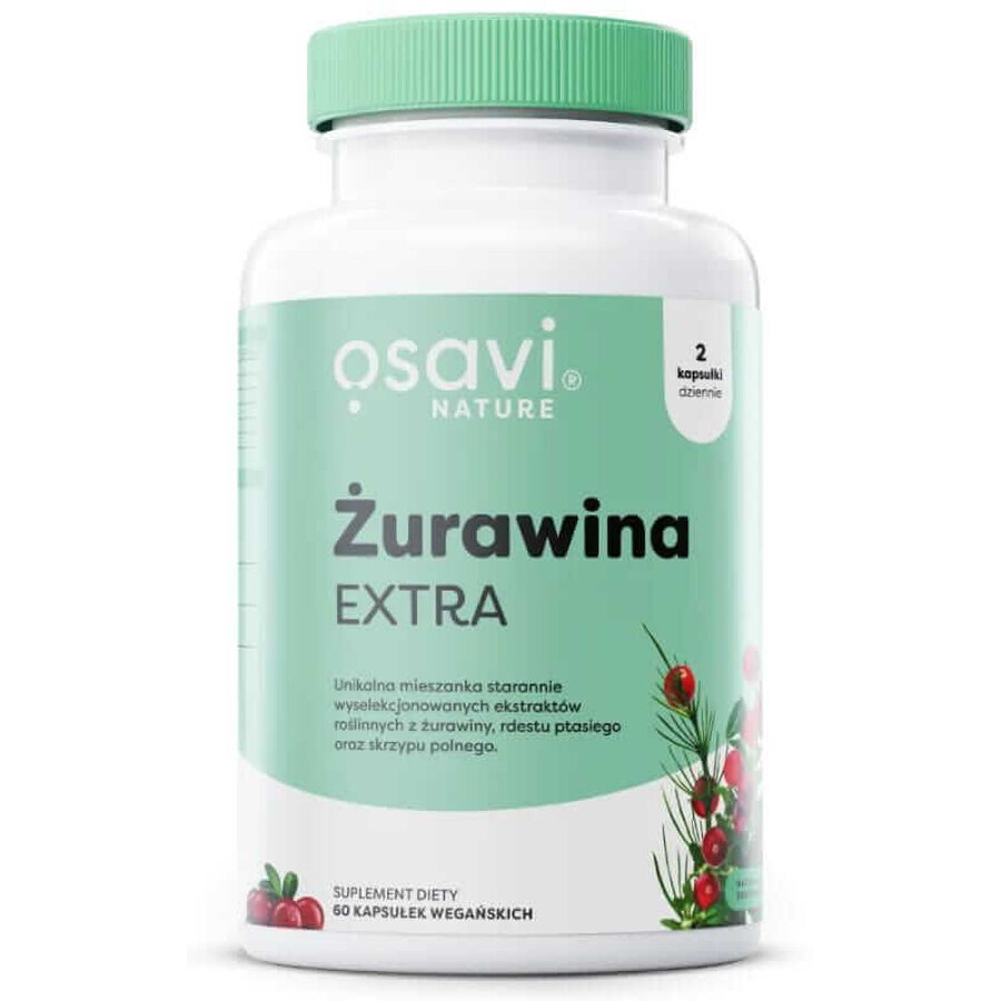 Osavi Canneberge EXTRA renouée + prêle 60 gélules