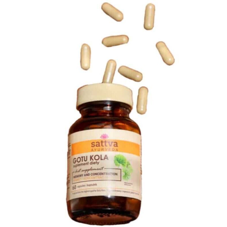 Gotu Kola 60 Kapseln Sattva Ayurveda
