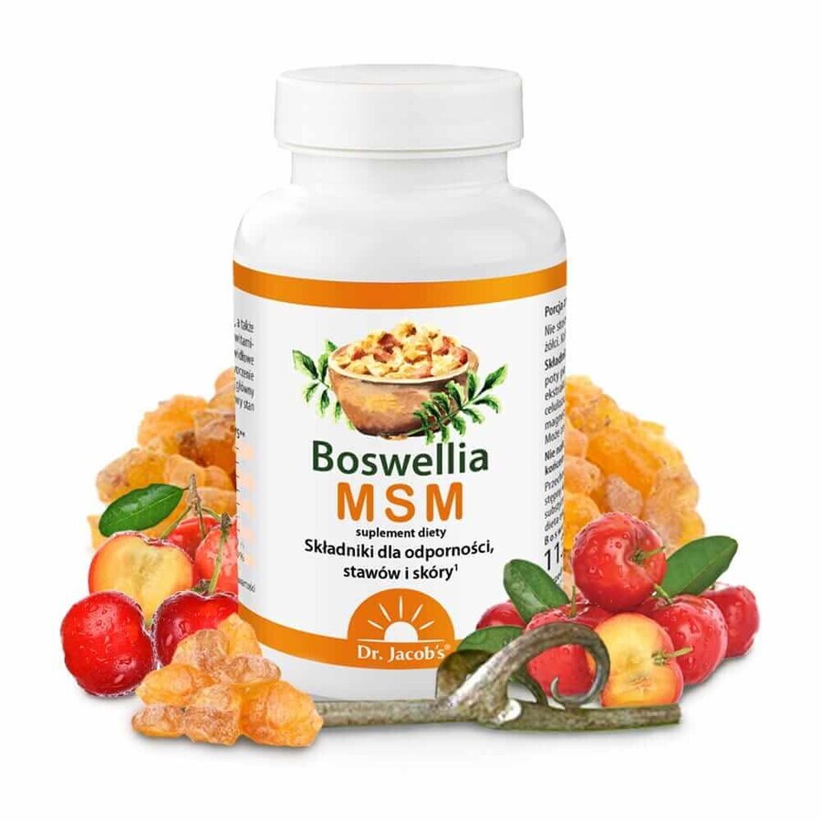 Boswellia MSM 90 tablets Dr. Jacob's