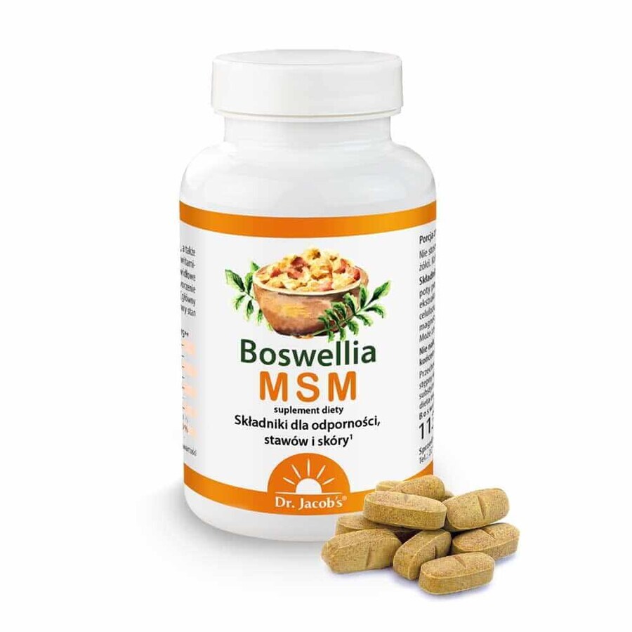 Boswellia MSM 90 tablets Dr. Jacob's