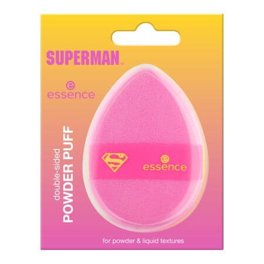 Sponge with two sides for Superman powder, 1 piece, Essence