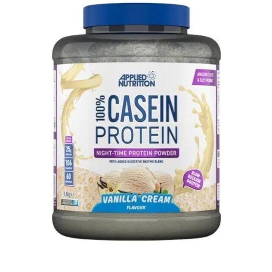 Applied Nutrition 100% Caseína Proteína vainilla 1800 g