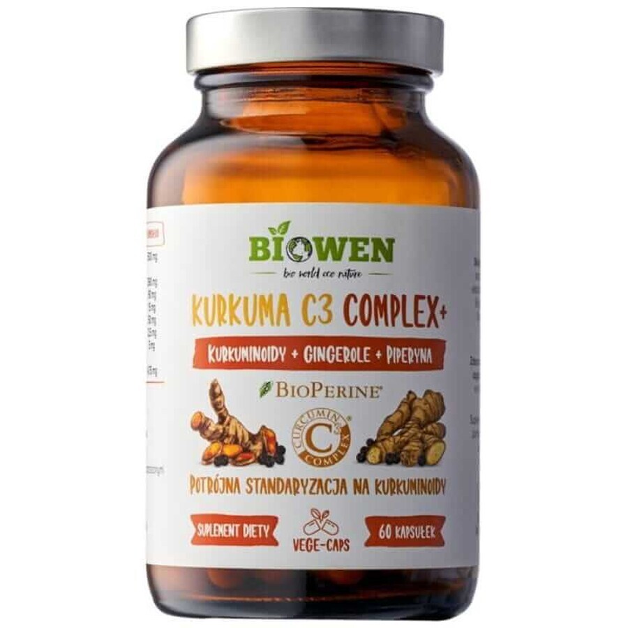 Turmeric C3 Complex+ 60 capsules Biowen